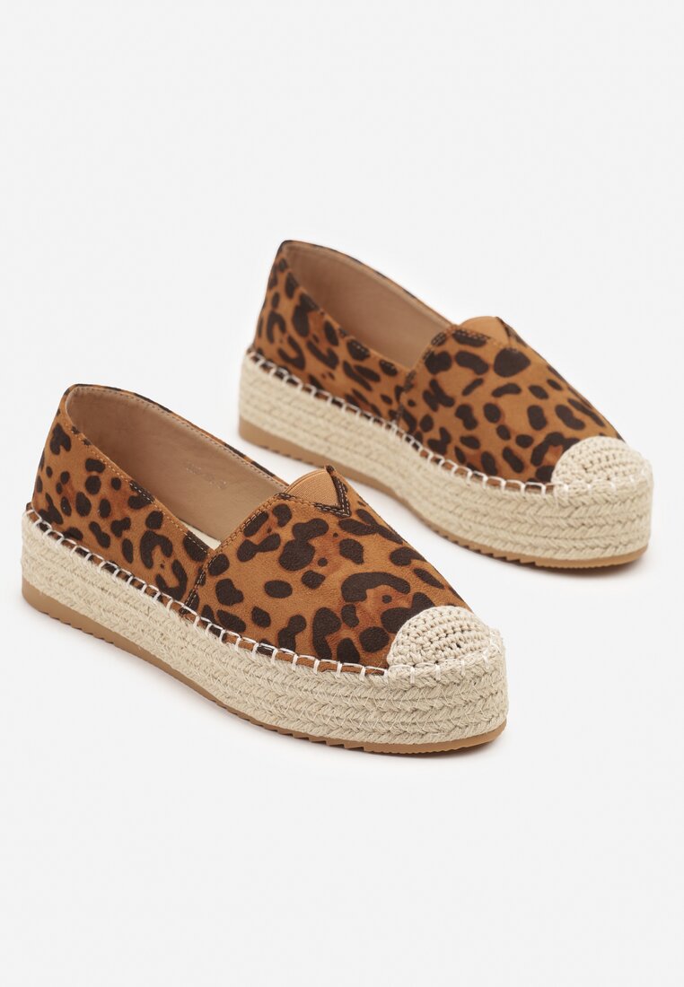 Espadrile Imprimeu leopard