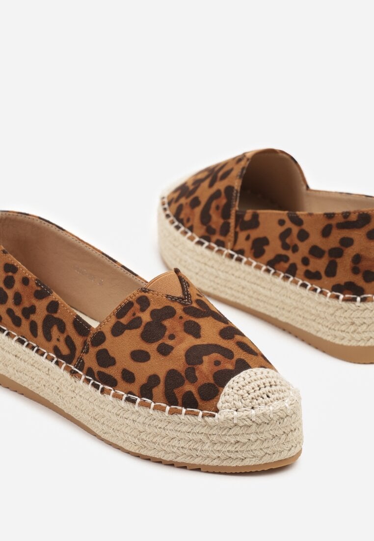 Espadrile Imprimeu leopard