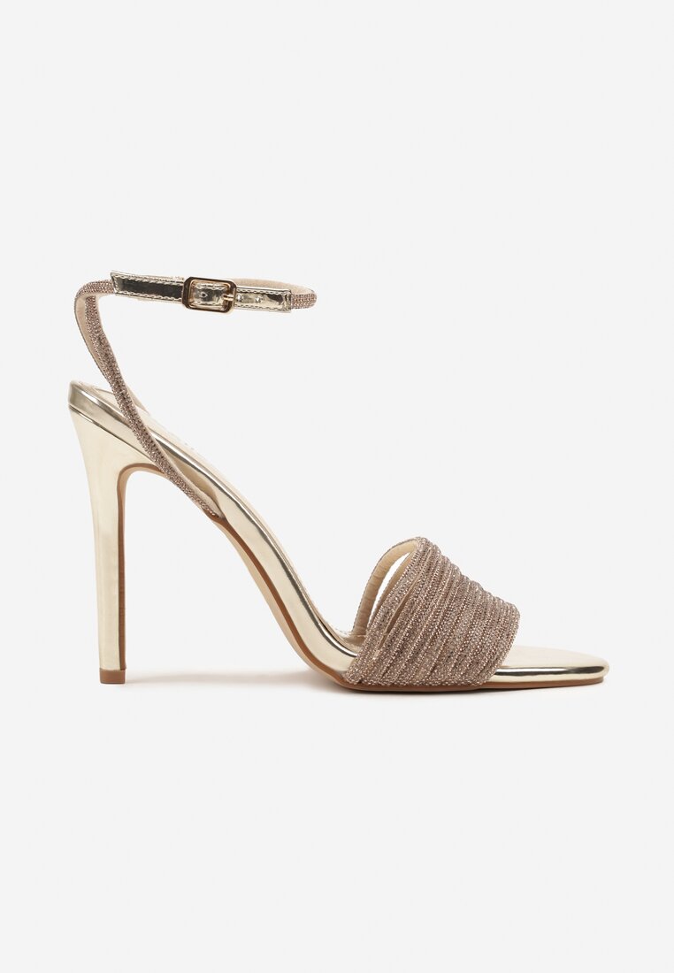 Pantofi stiletto Aurii