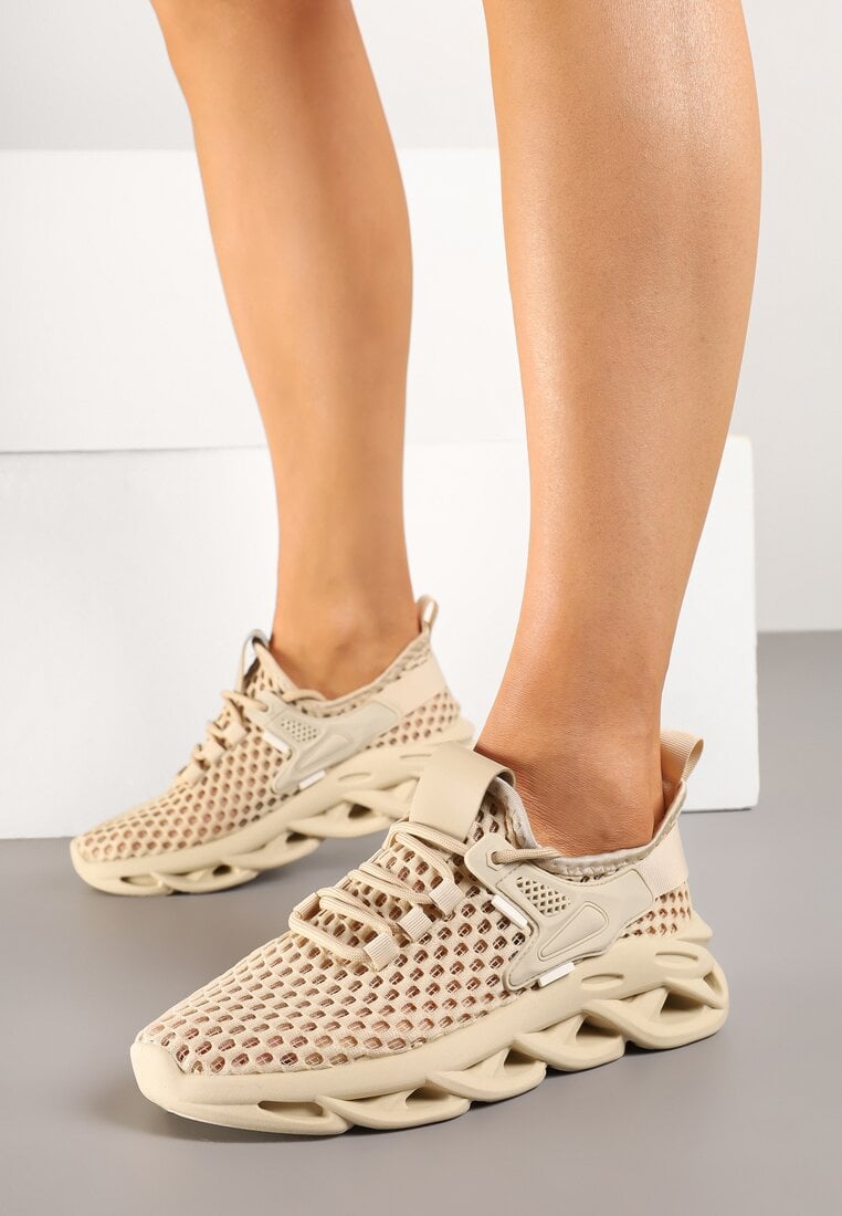 Sneakers Bej închis
