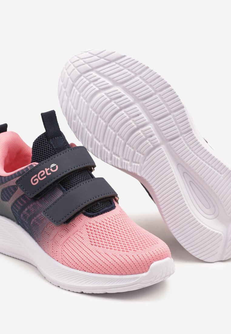 Pantofi sport Albastru cu roz