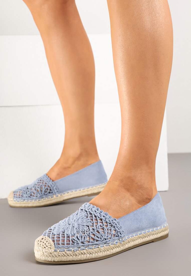 Espadrile Albastre