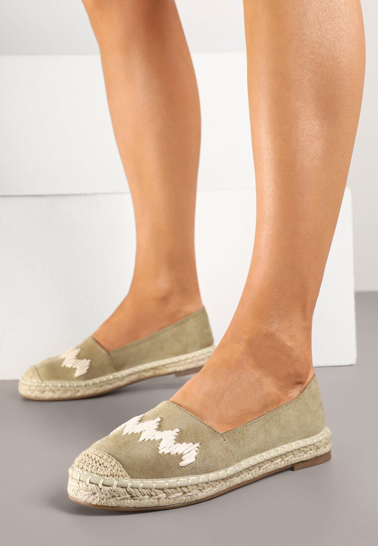 Espadrile Verzi