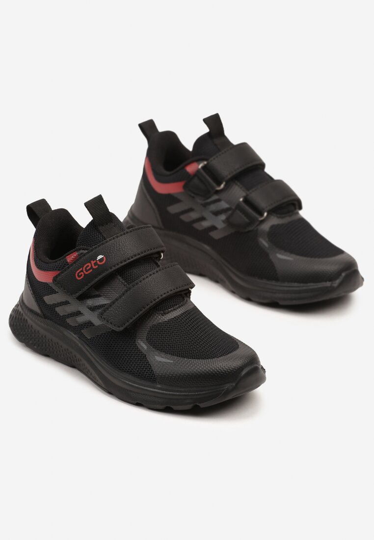 Pantofi sport Negru cu roșu
