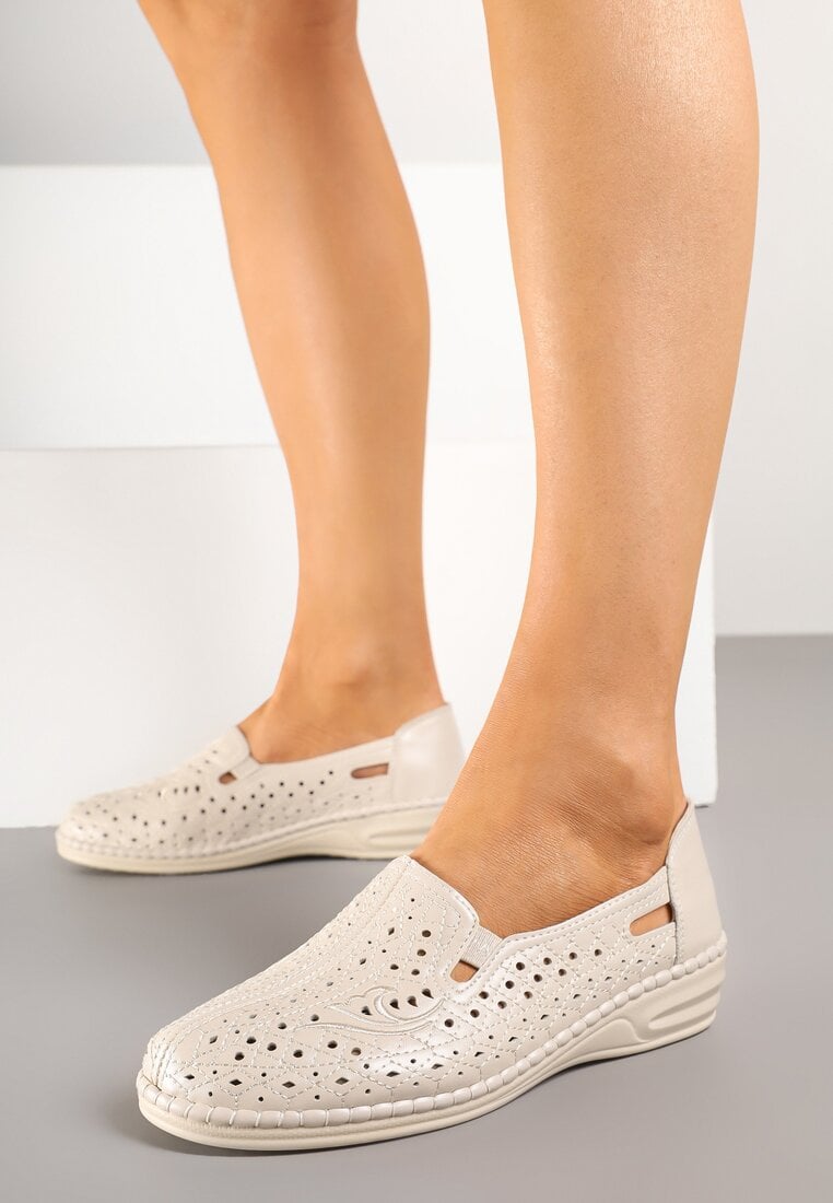 Pantofi casual Bej