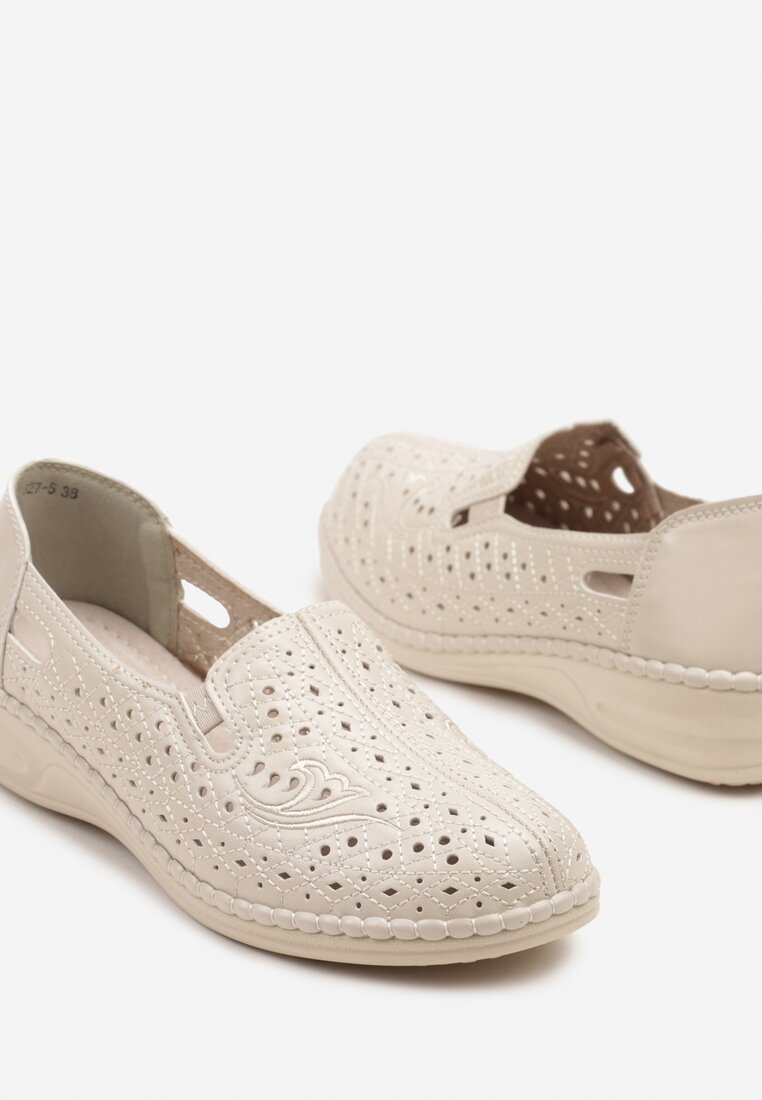 Pantofi casual Bej