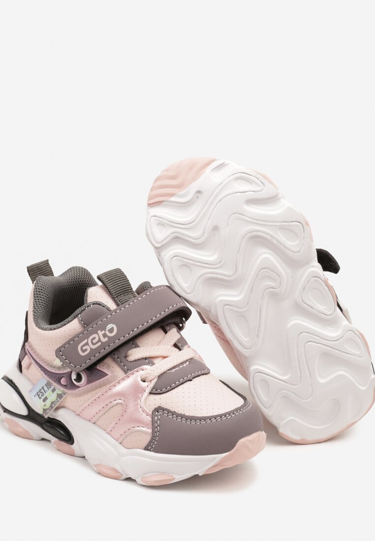 Pantofi sport Roz cu gri