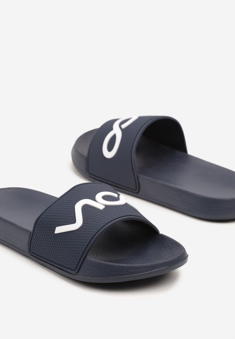 Papuci Bleumarin