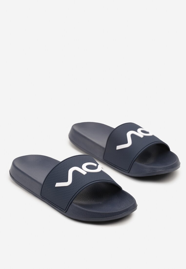 Papuci Bleumarin