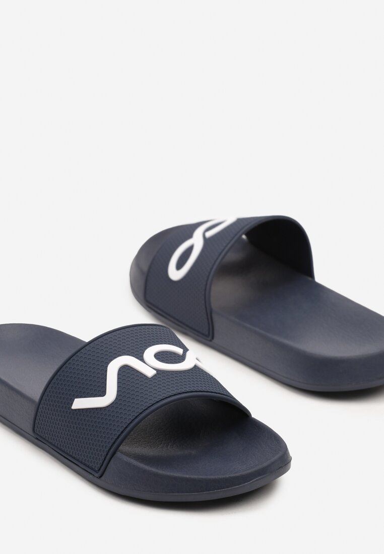 Papuci Bleumarin