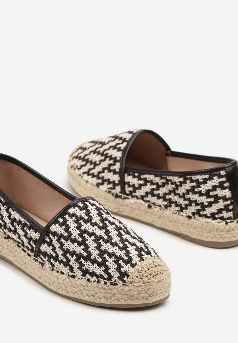 Fekete Espadrilles