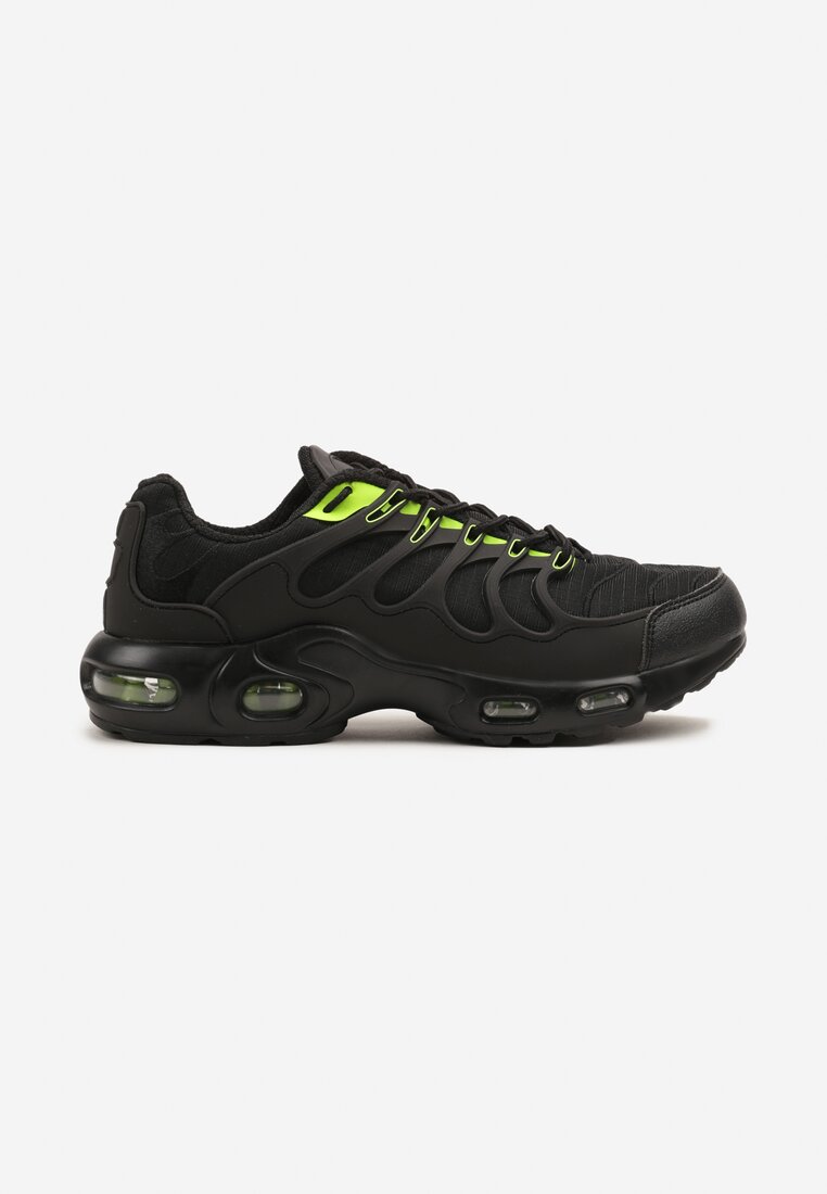 Pantofi sport Negru cu verde