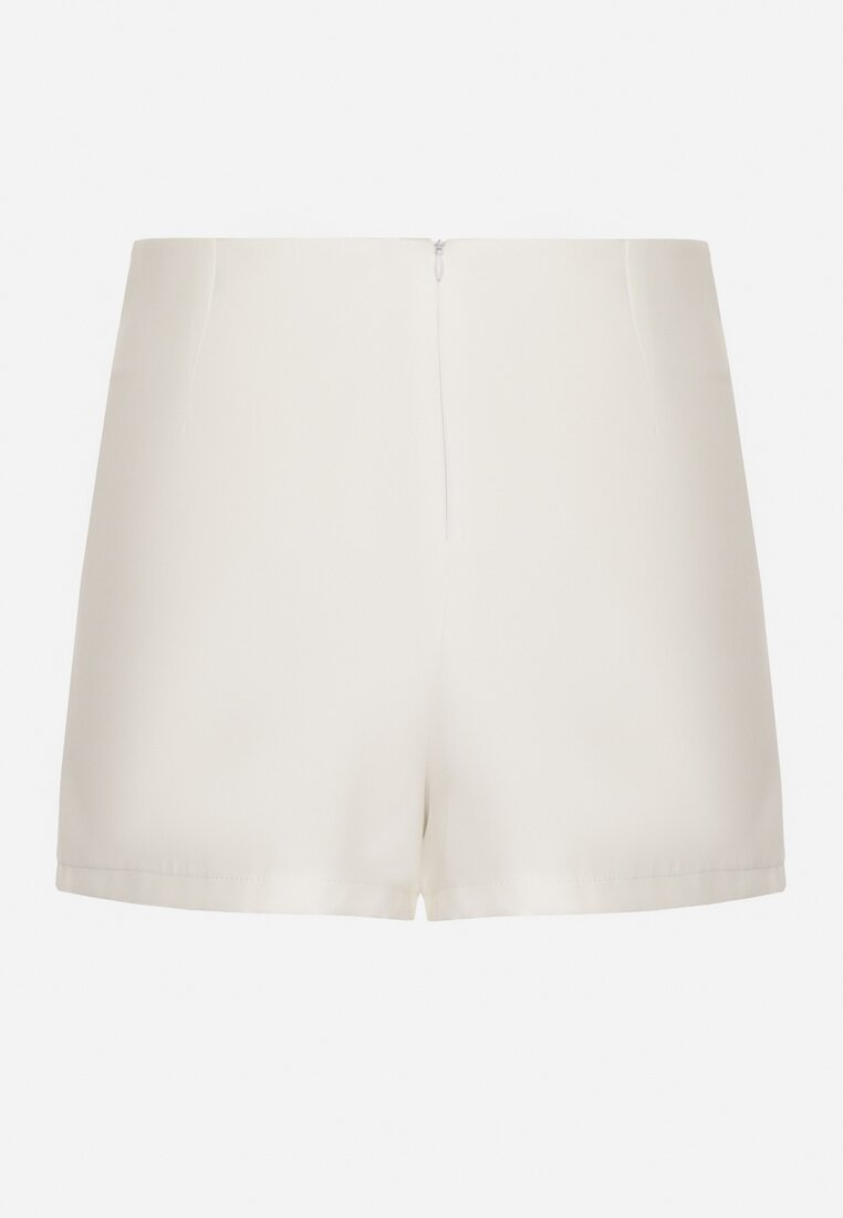 Pantaloni scurți Albi