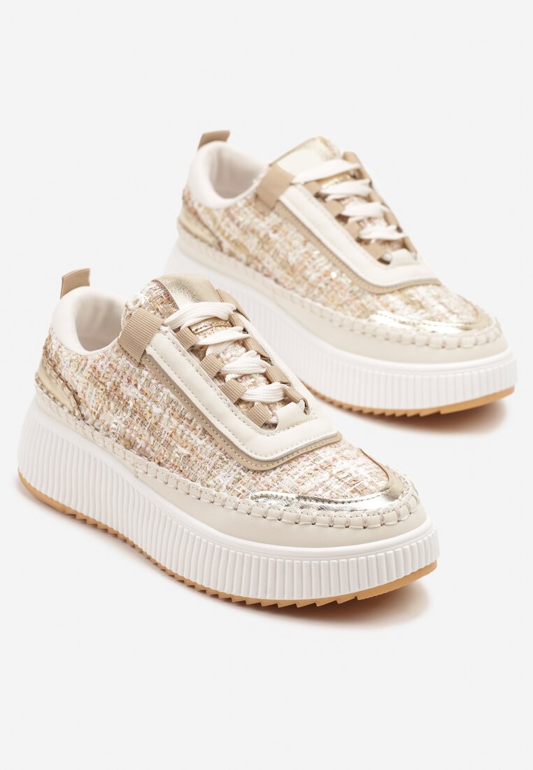 Sneakers Bej închis