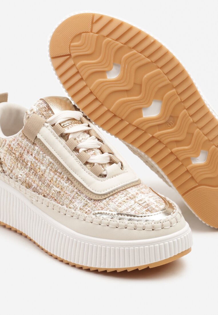 Sneakers Bej închis