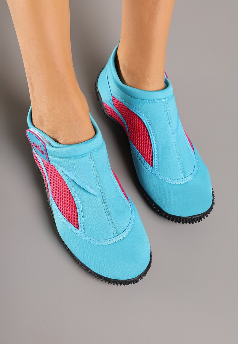 Pantofi sport Albastru cu fucsia