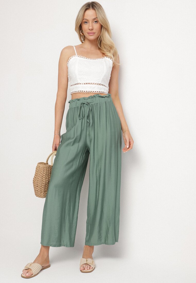 Pantaloni Verde închis