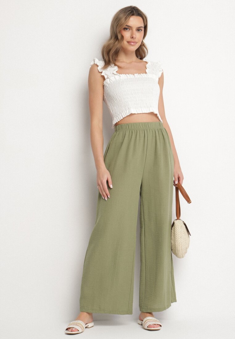 Pantaloni Verde închis