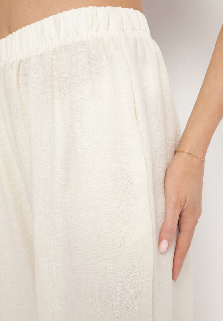 Pantaloni Bej deschis