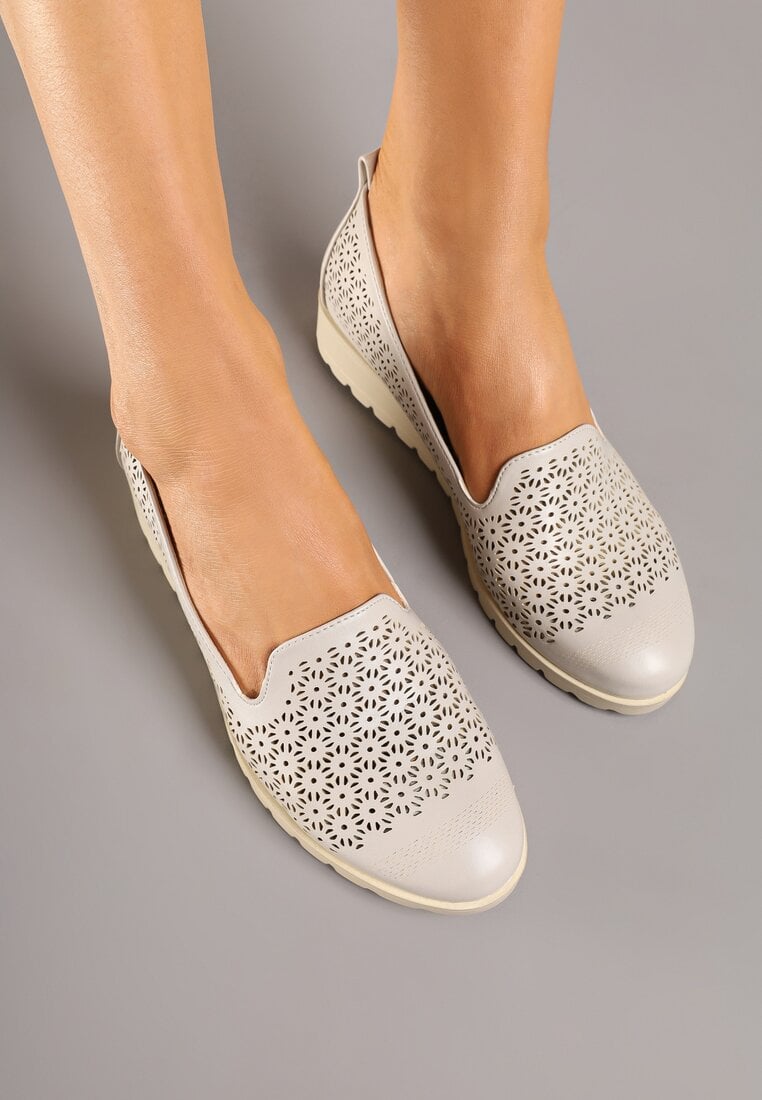 Pantofi casual Bej
