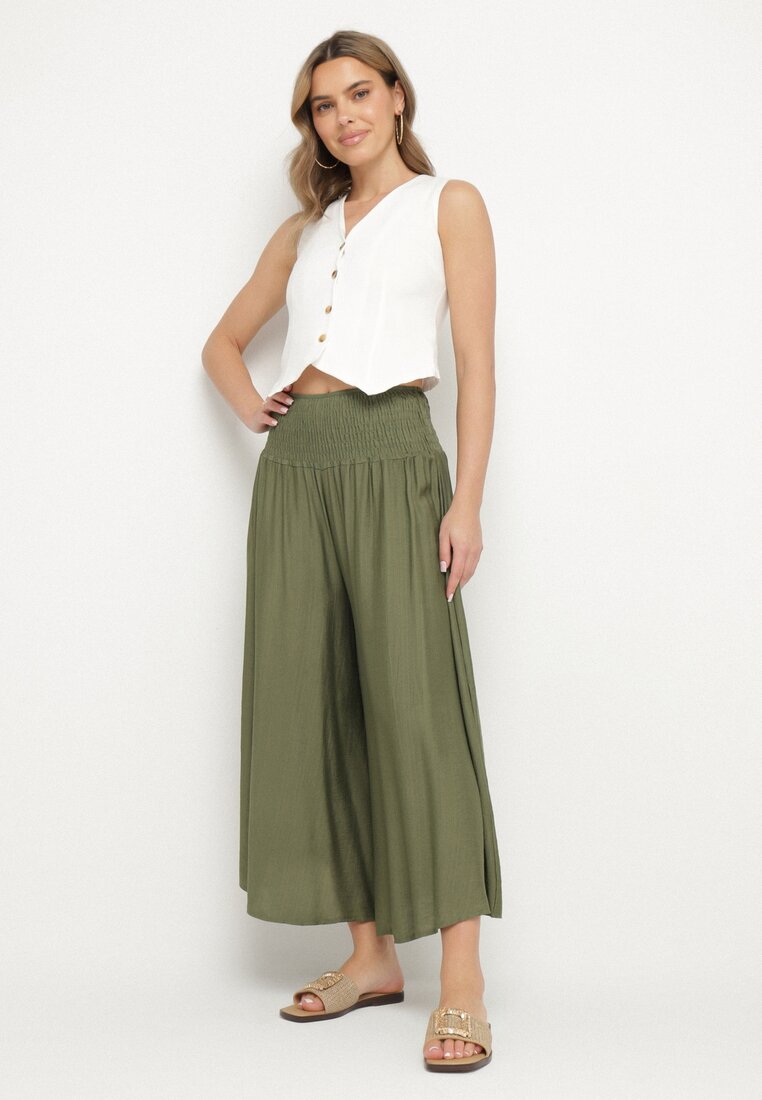 Pantaloni Verde închis
