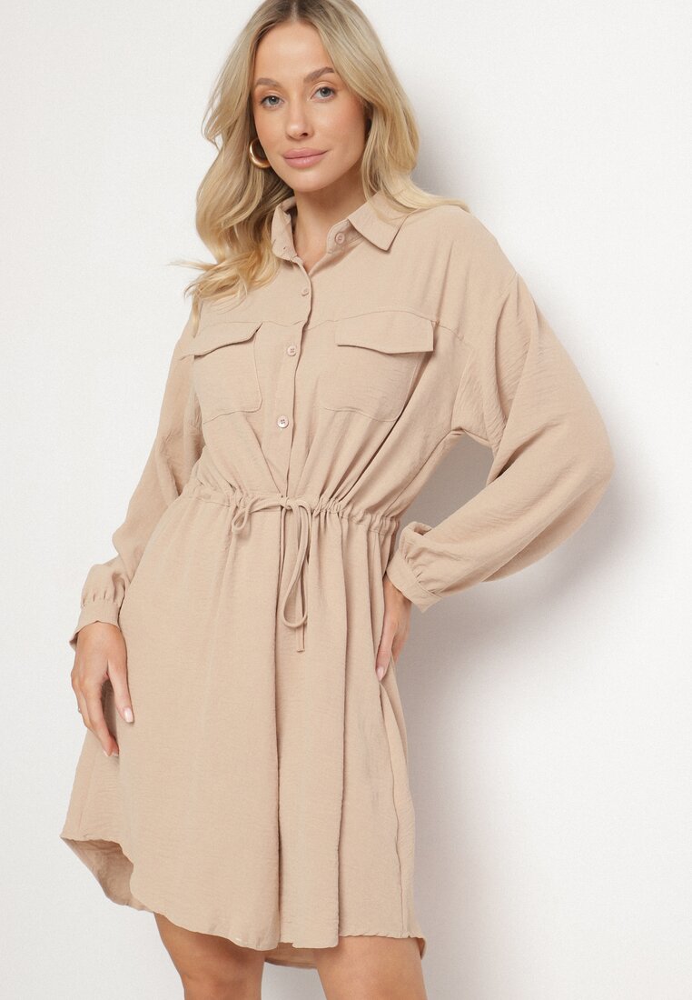 Rochie Bej închis