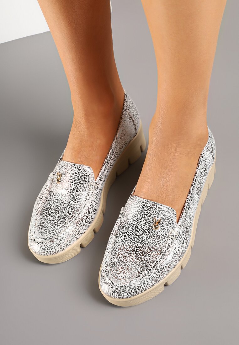 Pantofi casual Aurii
