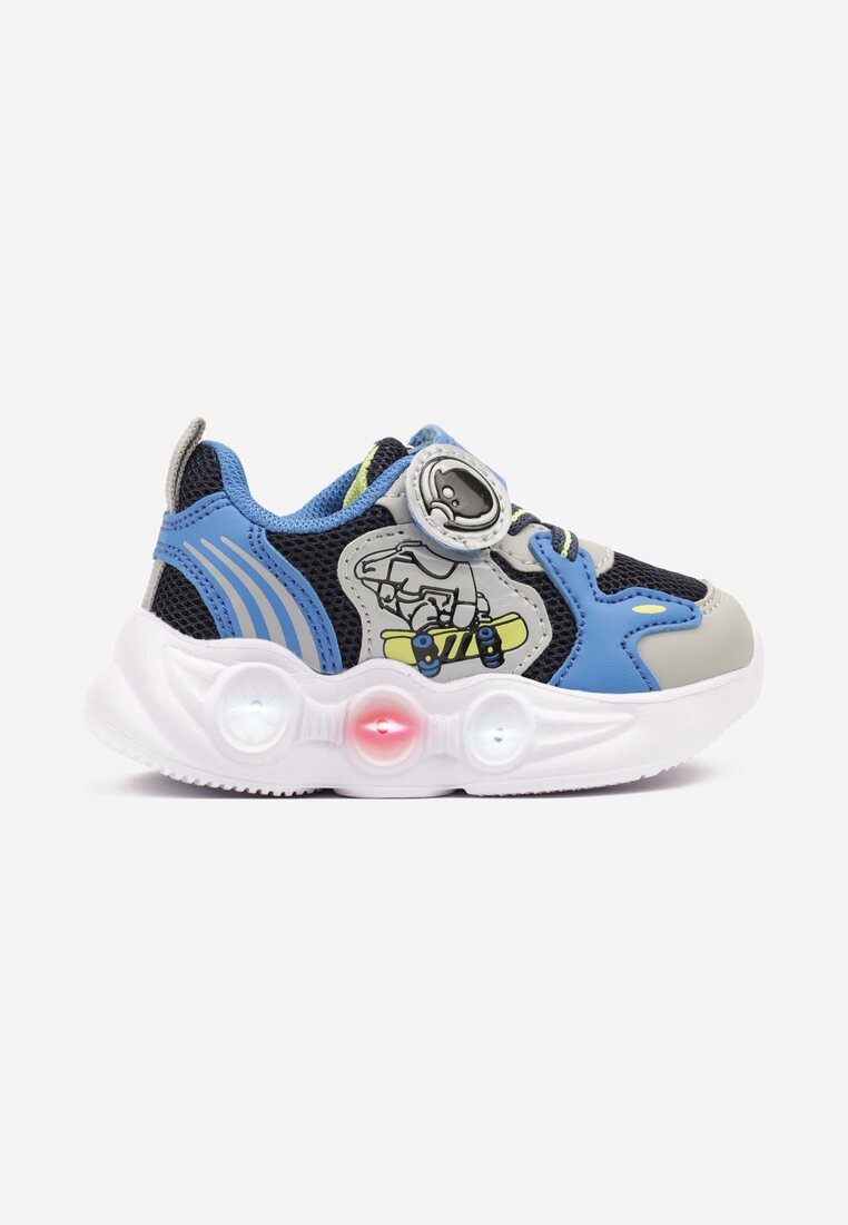 Pantofi sport Albastru cu gri