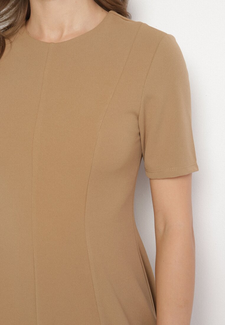 Rochie Bej închis