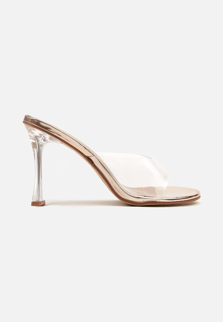 Pantofi stiletto Culoarea șampaniei