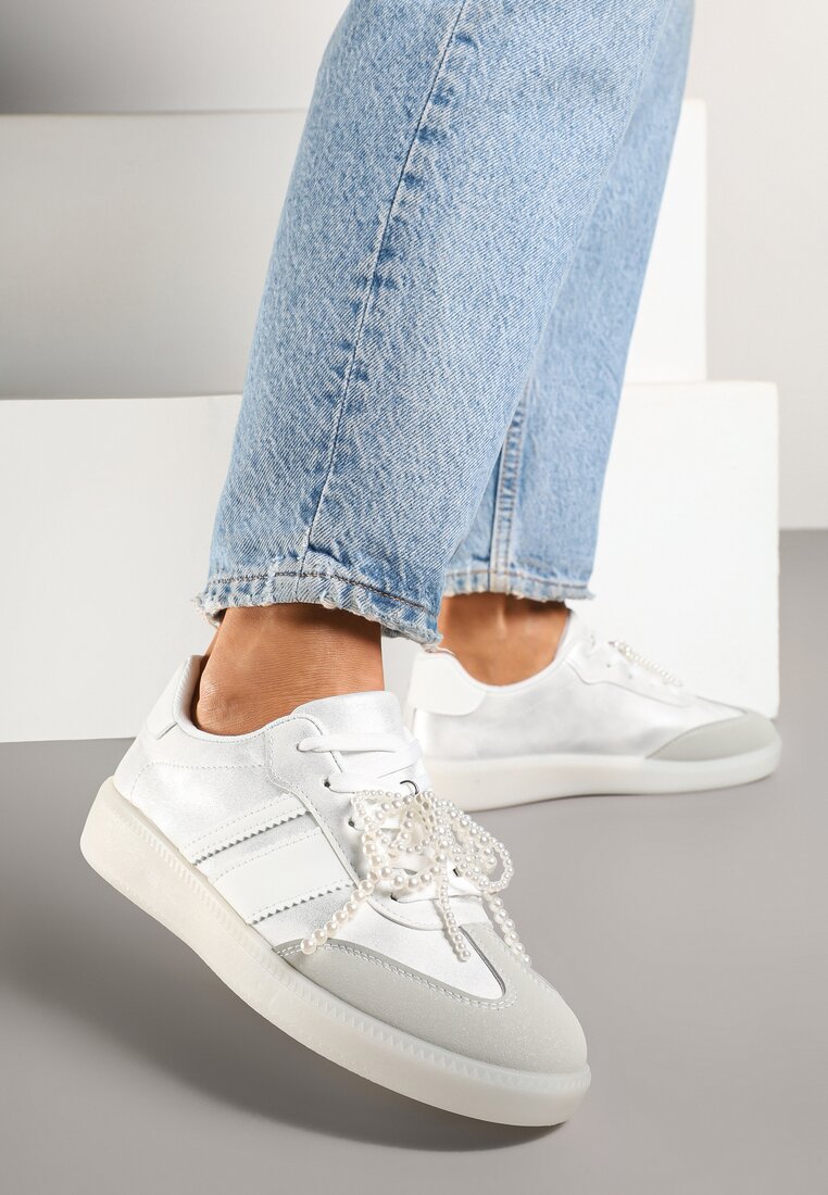 Sneakers Argintii
