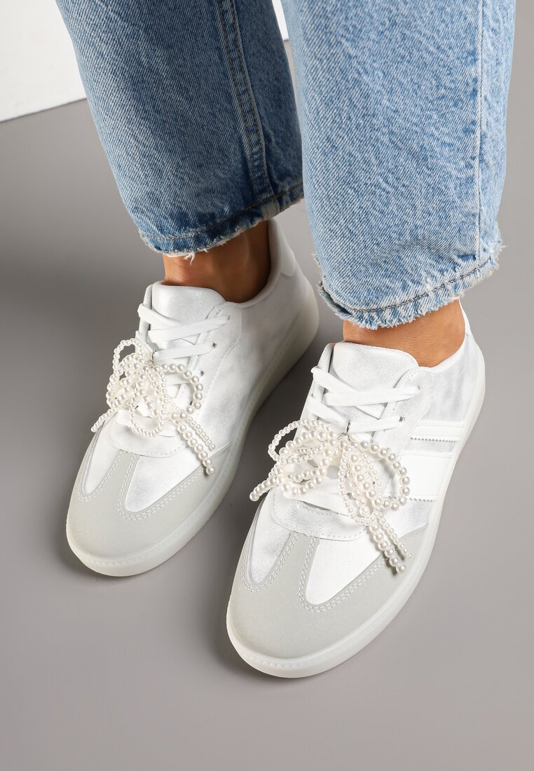 Sneakers Argintii