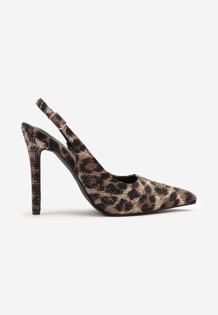 Sandale Imprimeu leopard