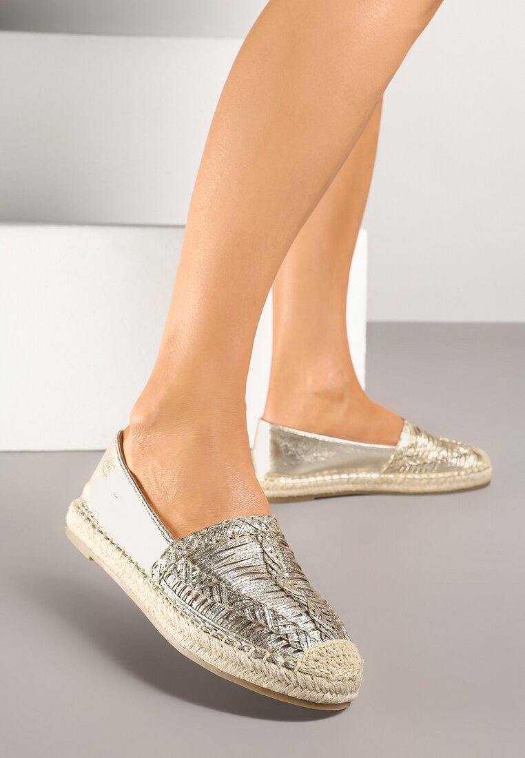 Espadrile Aurii