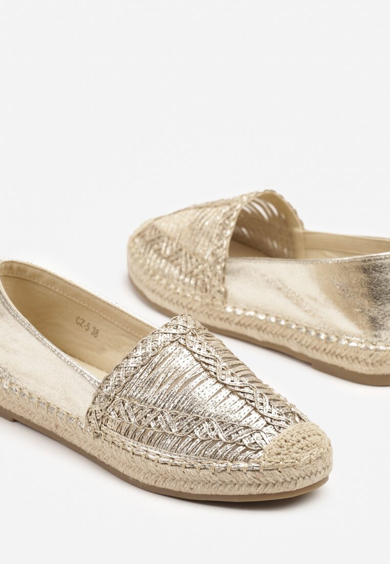 Espadrile Aurii
