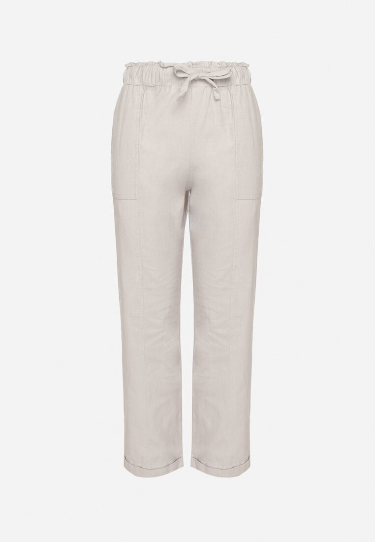 Pantaloni Gri deschis