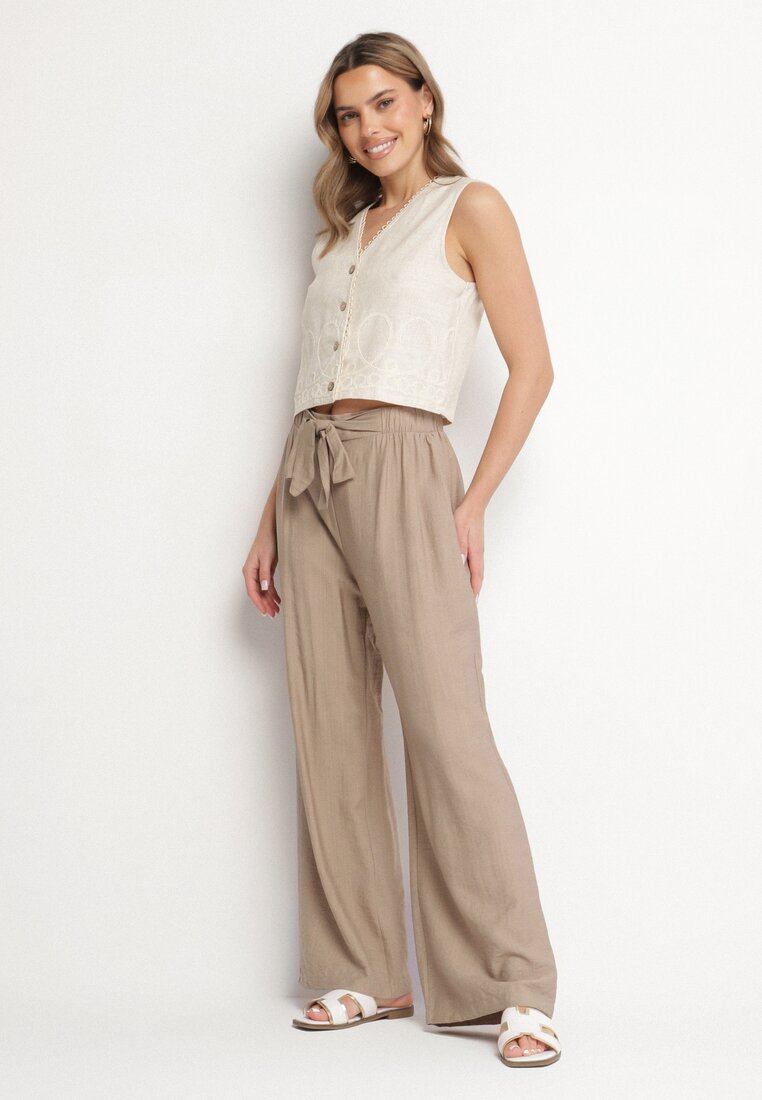 Pantaloni Bej