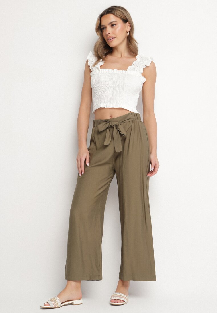 Pantaloni Verde închis