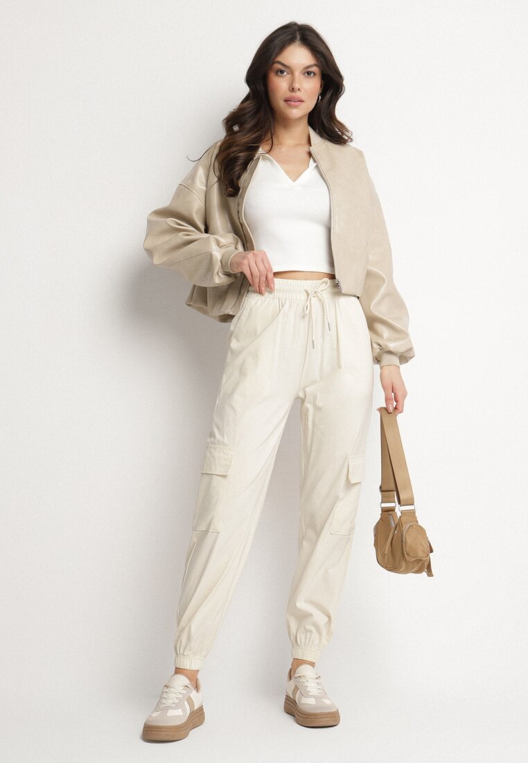 Pantaloni Bej deschis