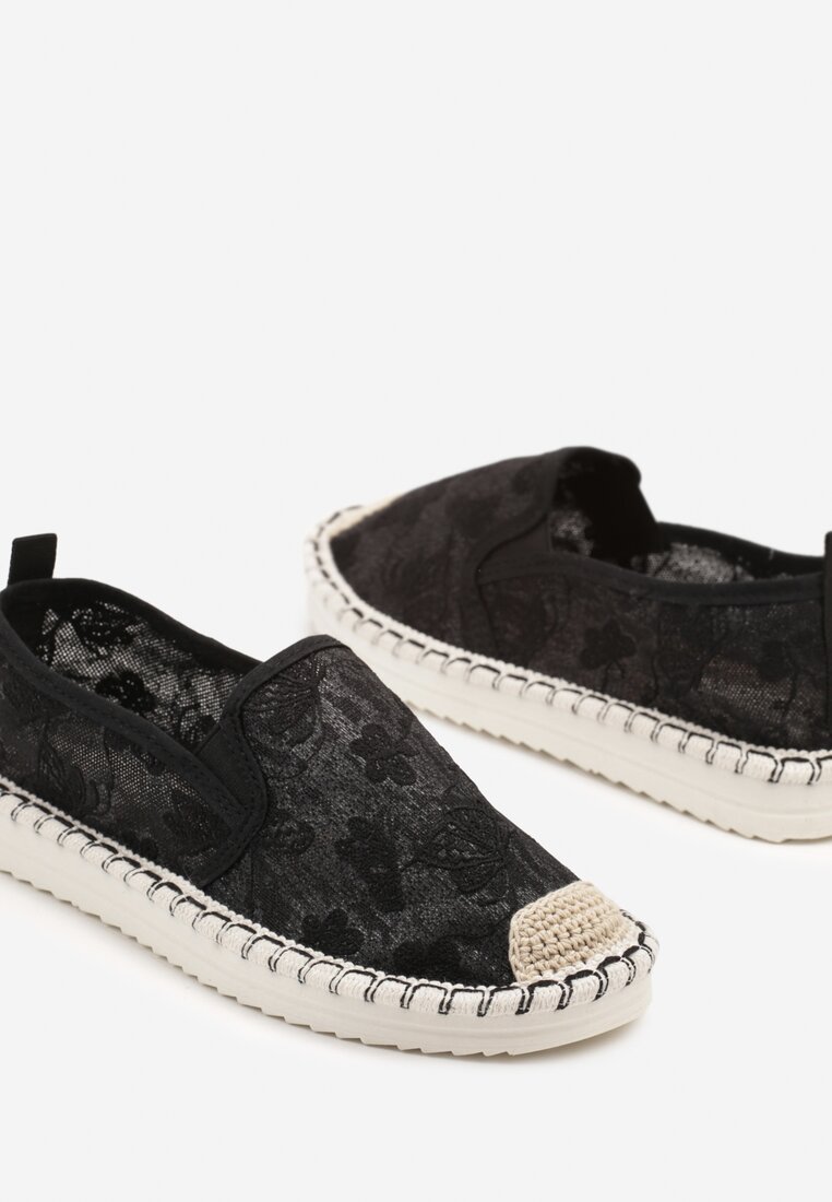 Espadrile Negre