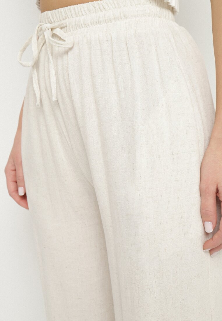 Pantaloni Bej deschis