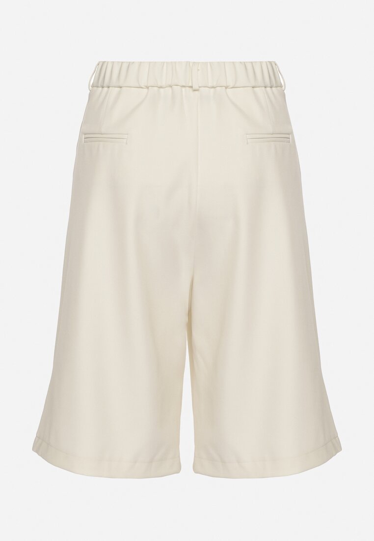 Pantaloni scurți Bej deschis