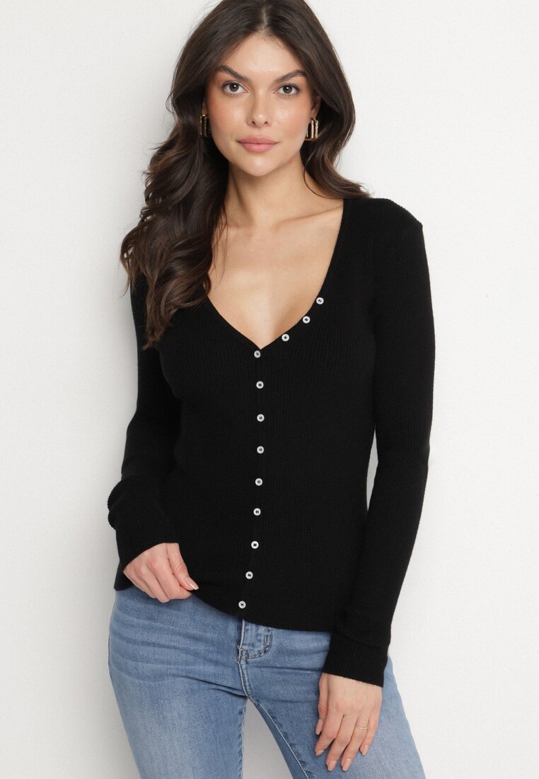 Cardigan Negru