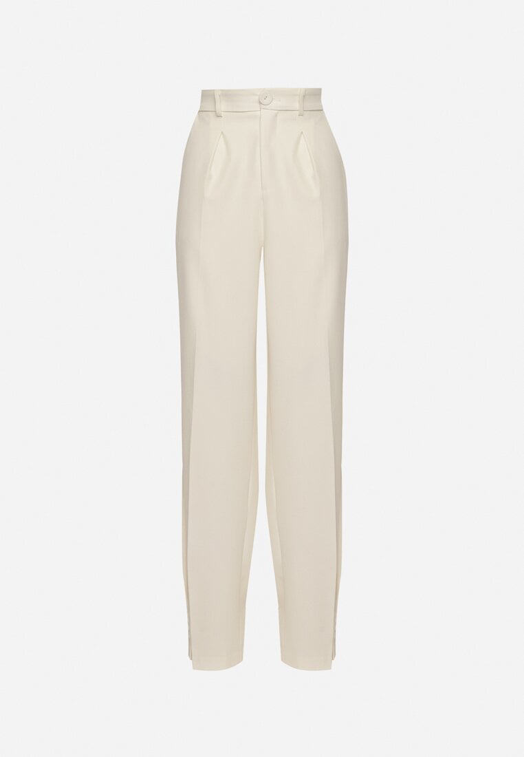 Pantaloni Bej deschis