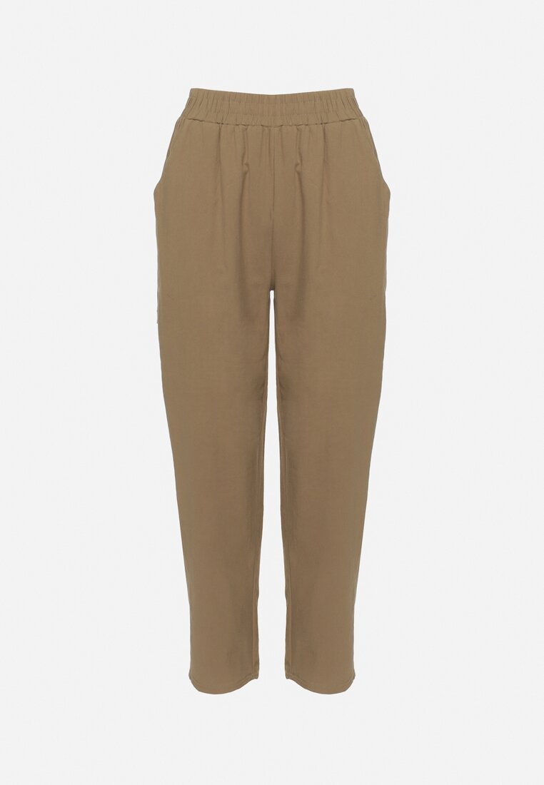 Pantaloni Bej închis