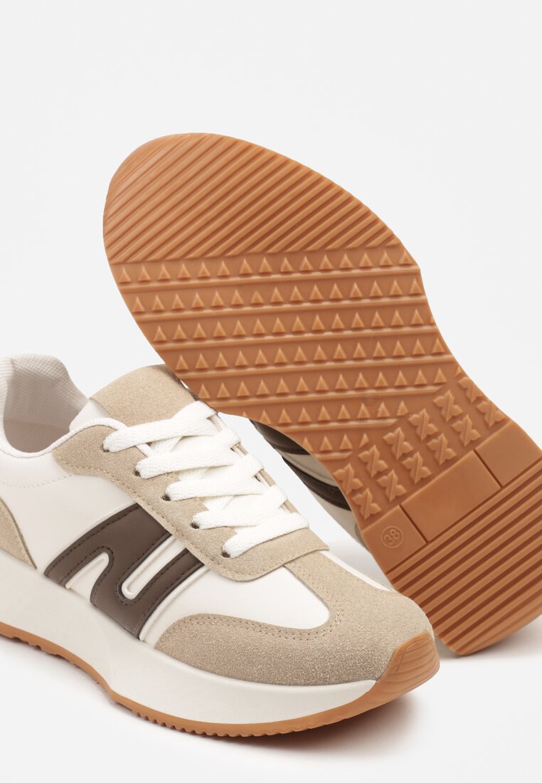 Sneakers Bej închis