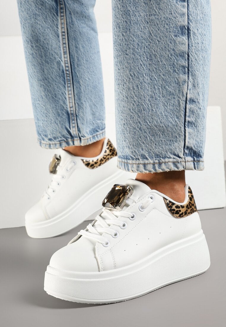 Sneakers Imprimeu leopard