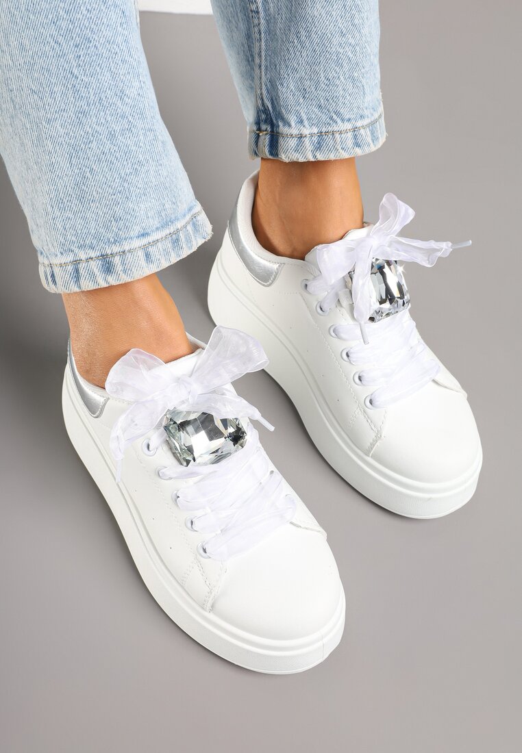 Sneakers Argintii