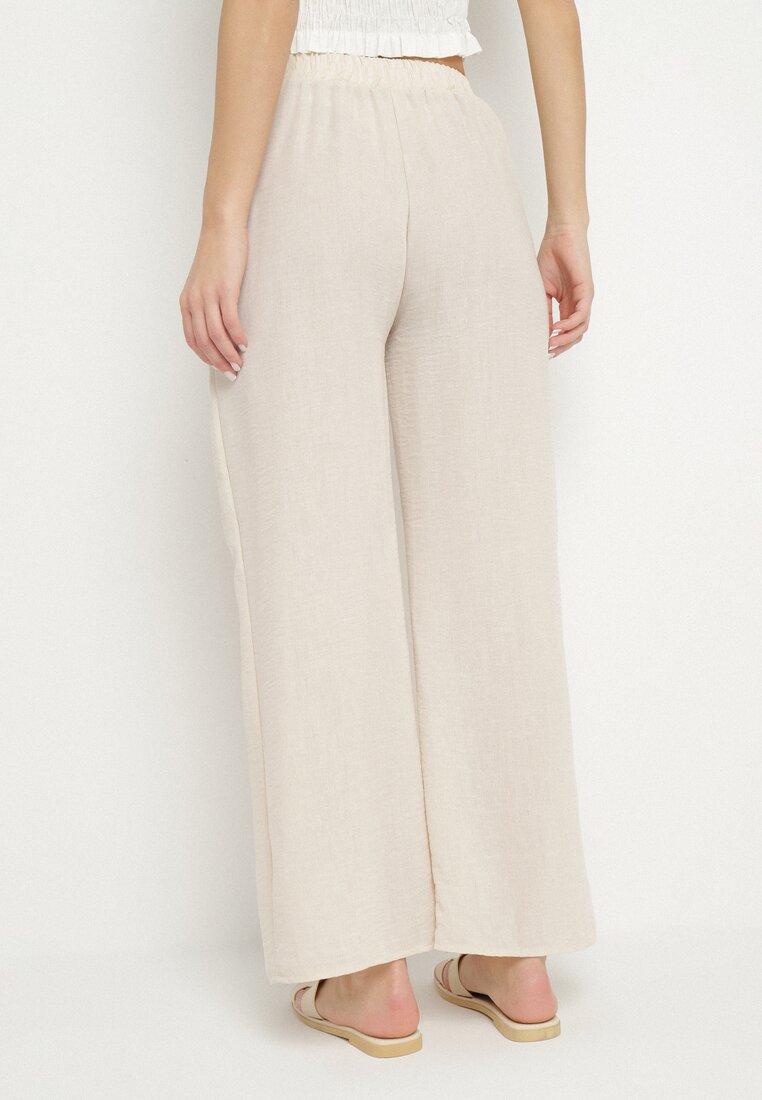Pantaloni Bej deschis