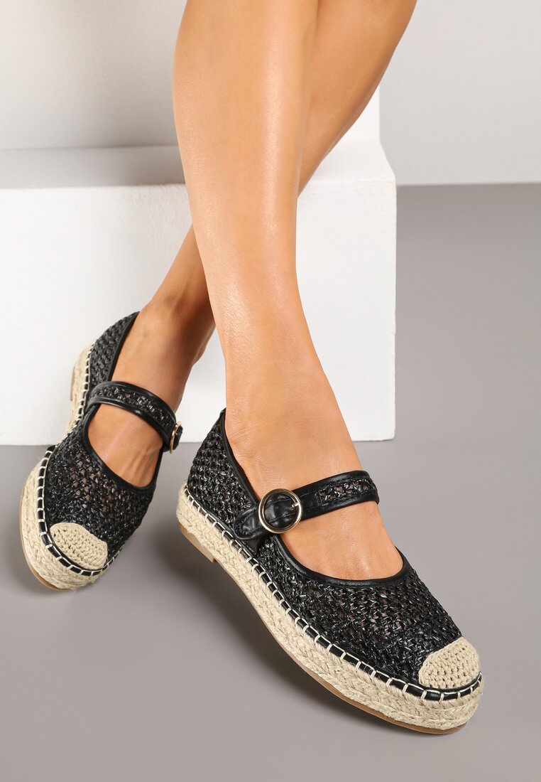 Espadrile Negre
